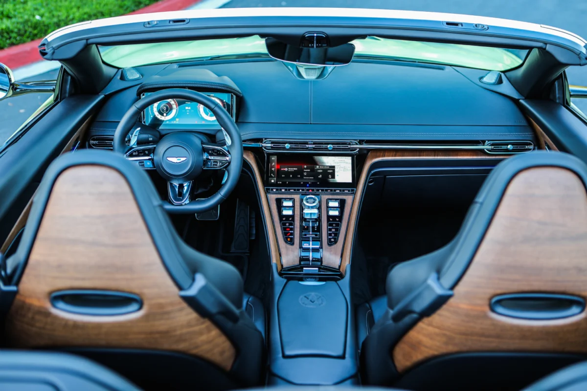 Aston Martin Newport Beach Heritage Edition Collection - Q perforated fluted seats