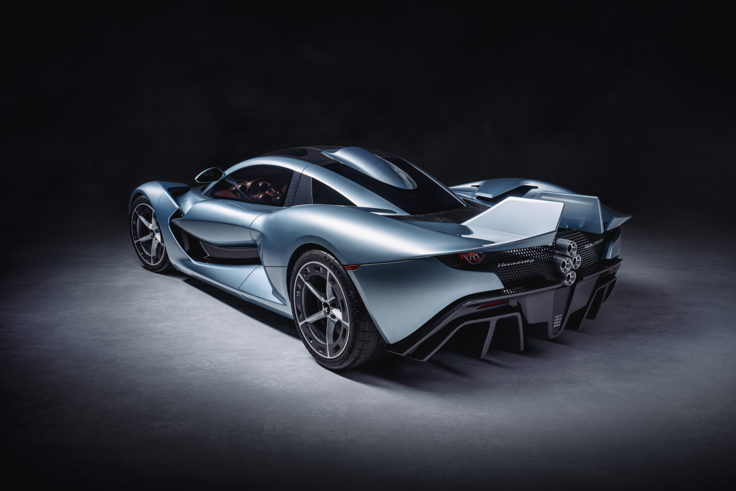 Hennessey-Blackbird-rear left view