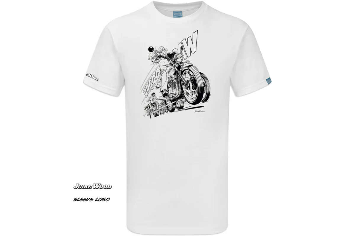 Julie Wood – Le Motard Maudit T-Shirt
