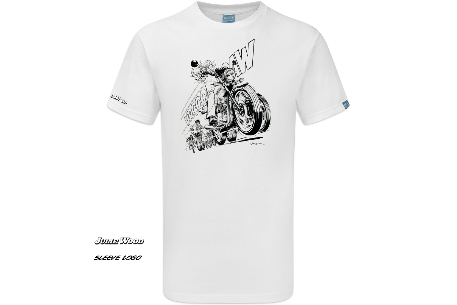 Julie Wood – Le Motard Maudit T-Shirt