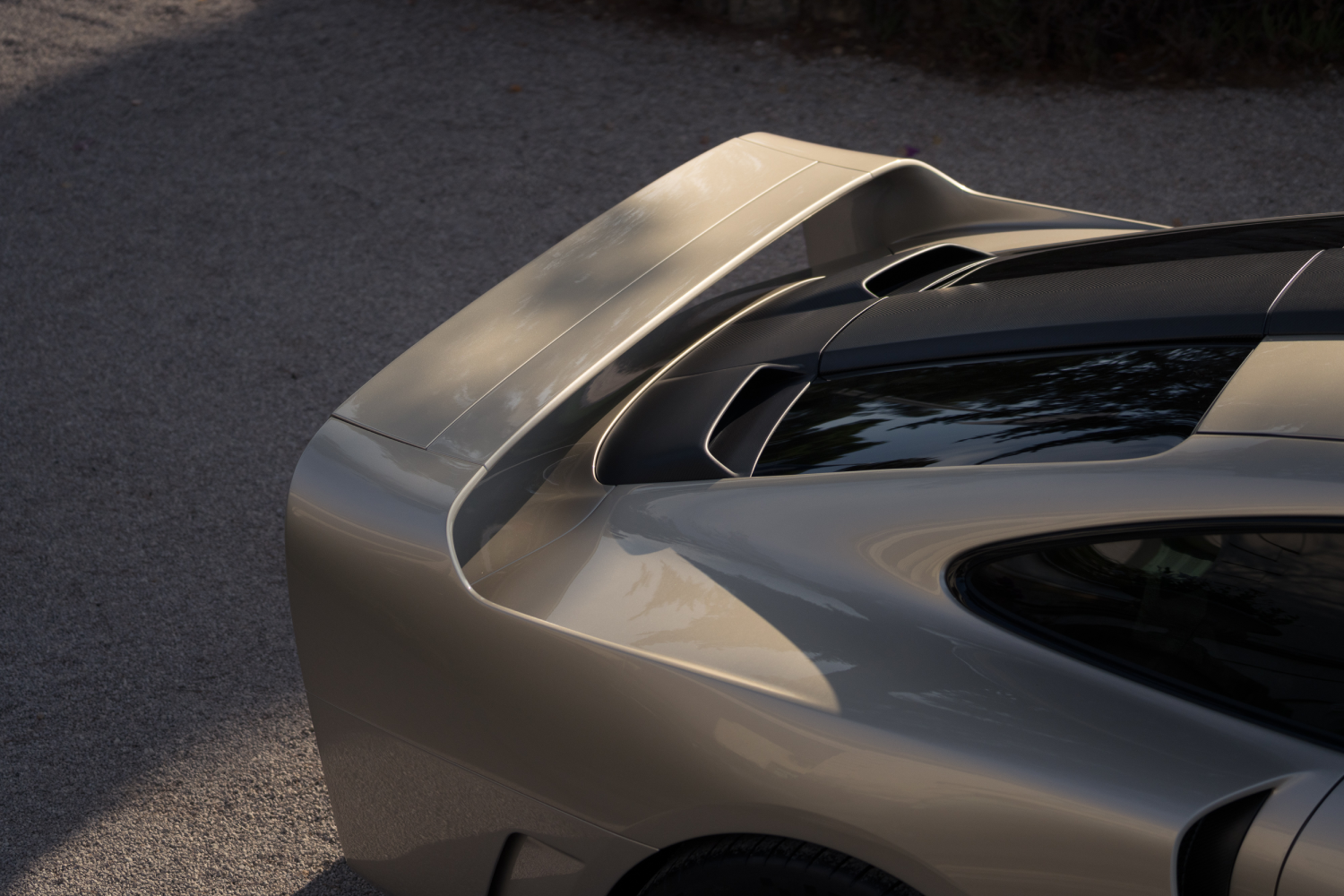 MARSIEN GT - carbon-fibre rear body section