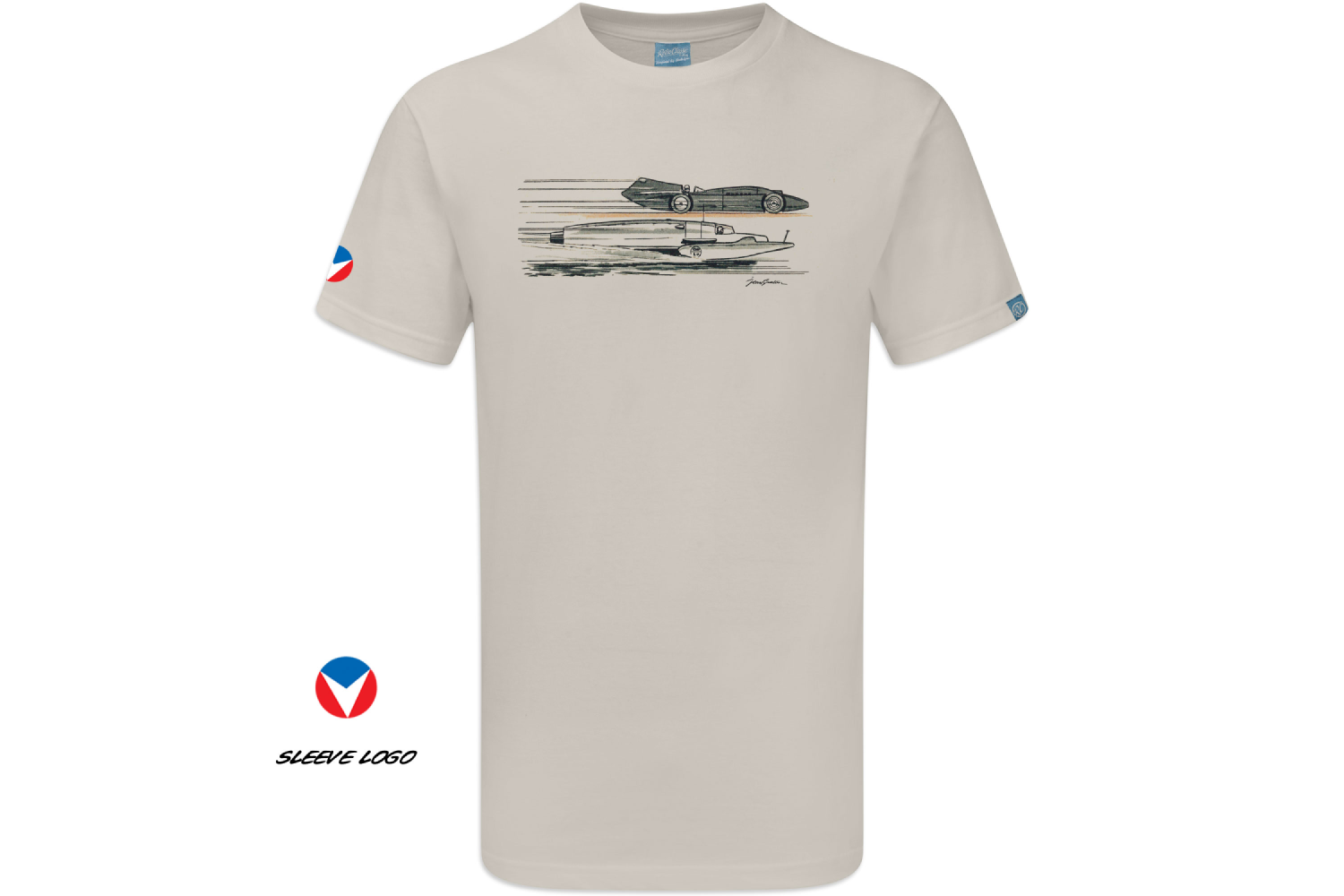 Michel Vaillant – Les Campbell Bluebird T-Shirt