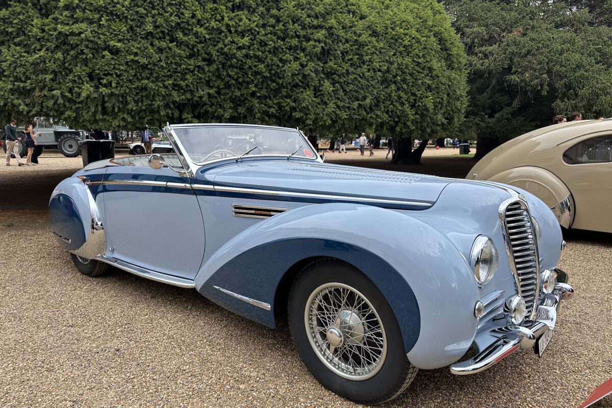 1947 Delahaye 135 MS Chapron Vedette Cabriolet at Concours of Elegance 2026