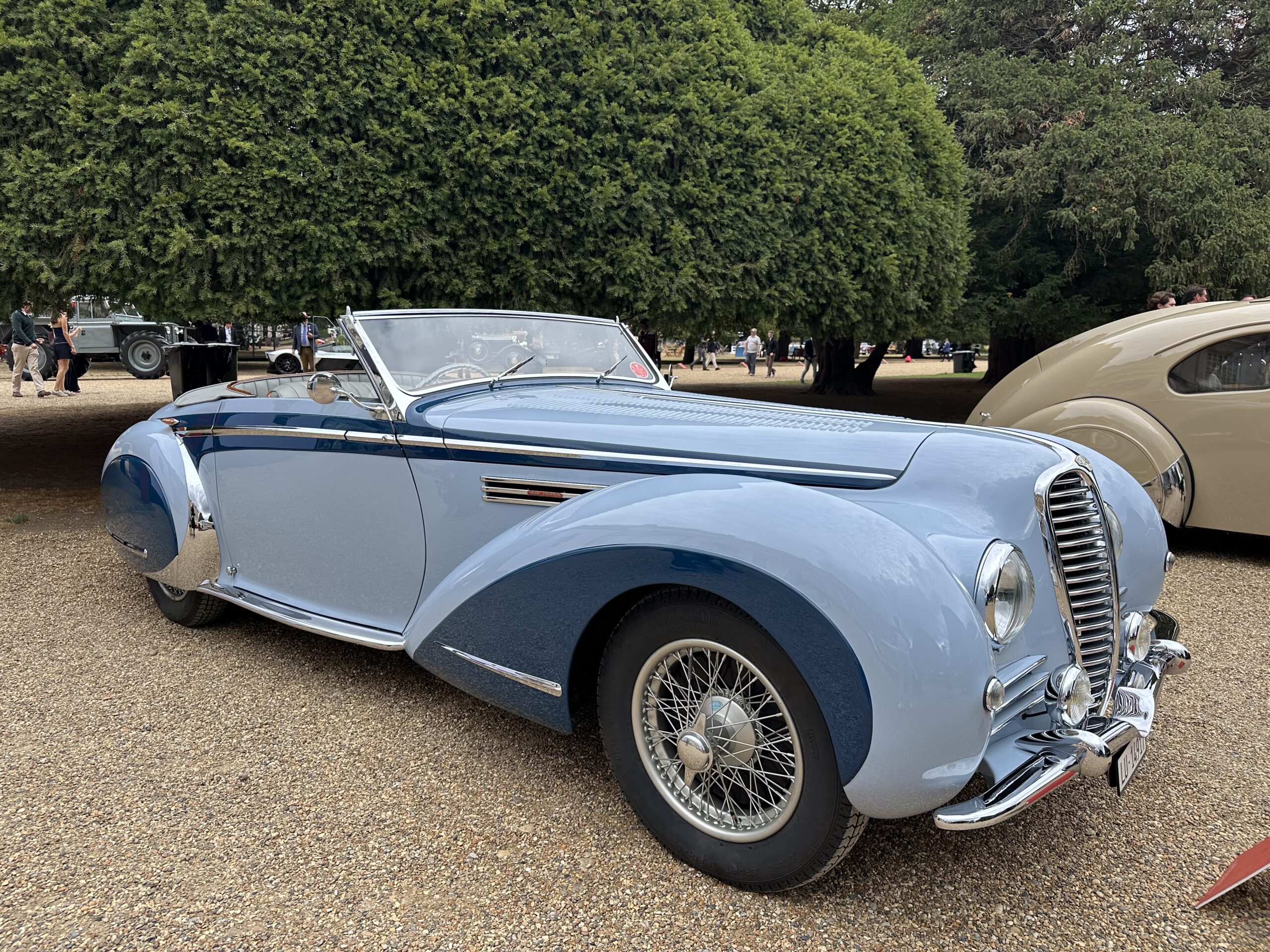 1947 Delahaye 135 MS Chapron Vedette Cabriolet at Concours of Elegance 2026