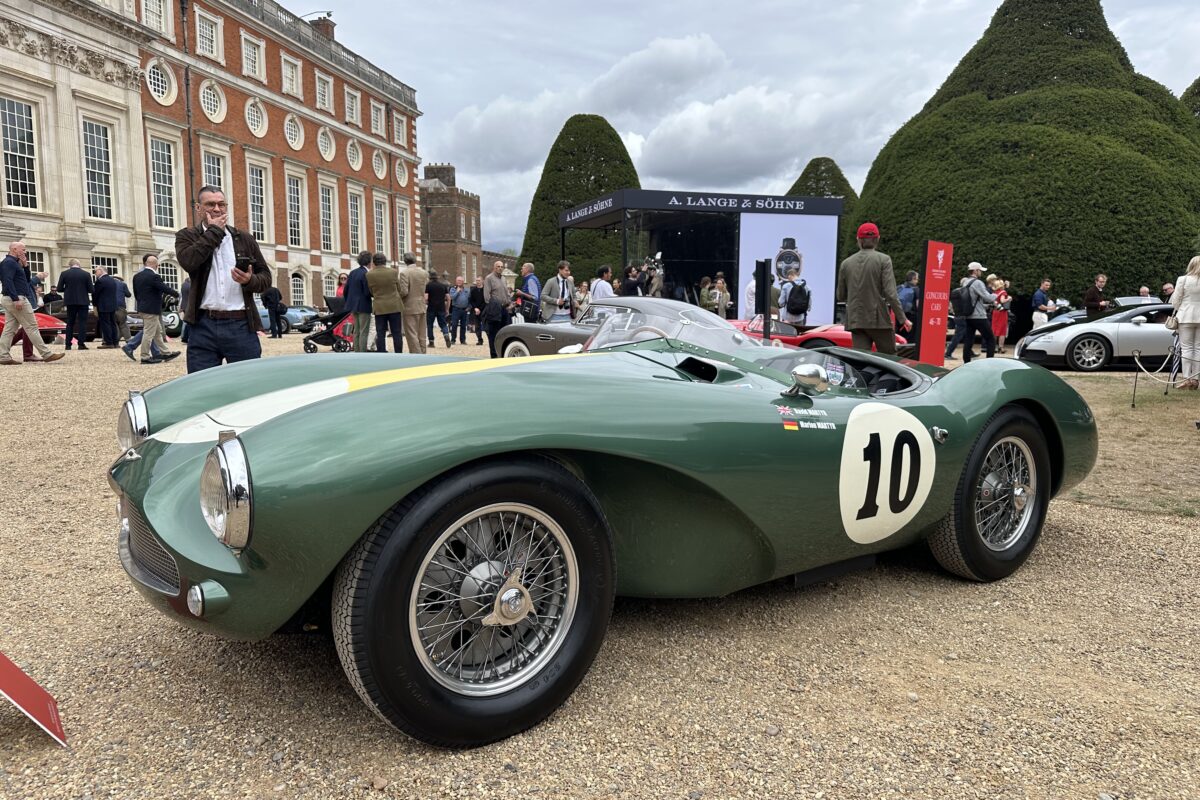 1955 Aston Martin DB3S/104 at Concours of Elegance 2026
