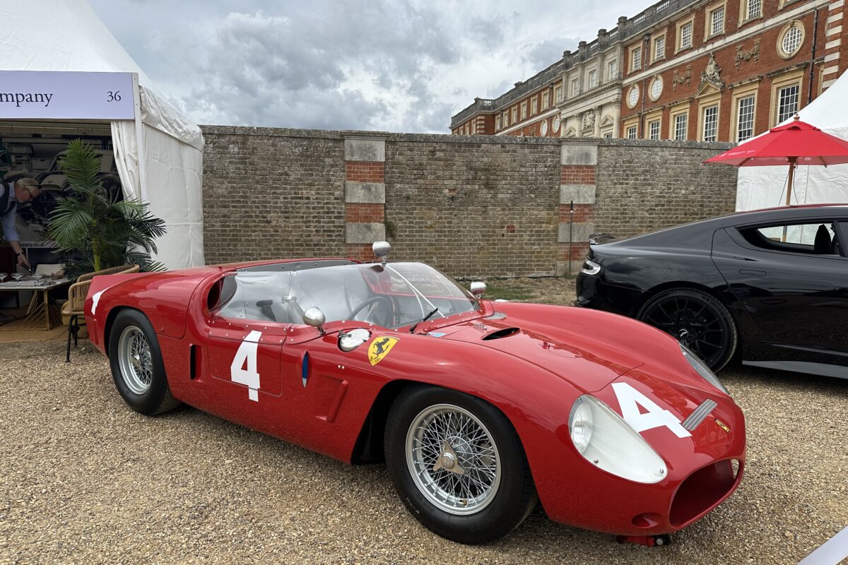 Classic Ferrari Race Car at Concours of Elegance 2026