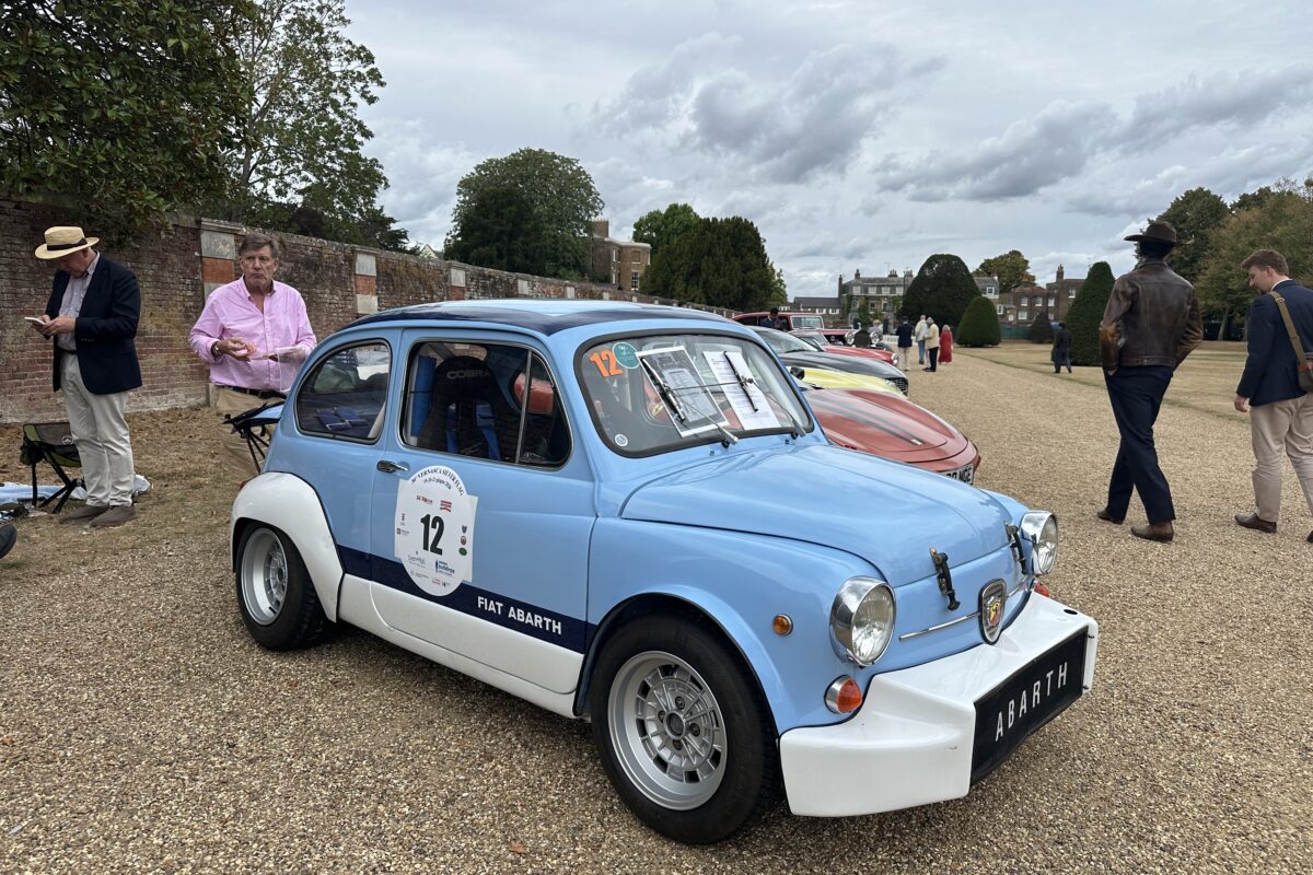 Classic Abarth 595 at Concours of Elegance 2026