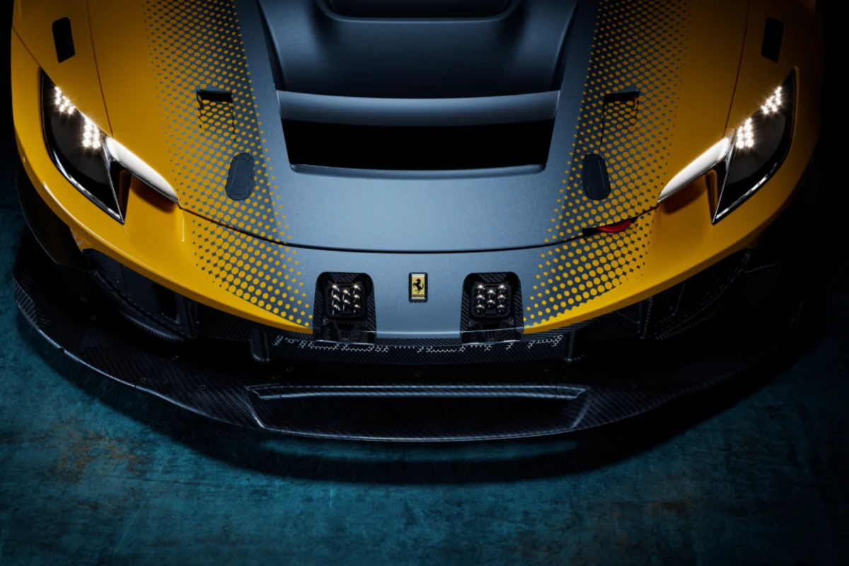 F296GTM - front details