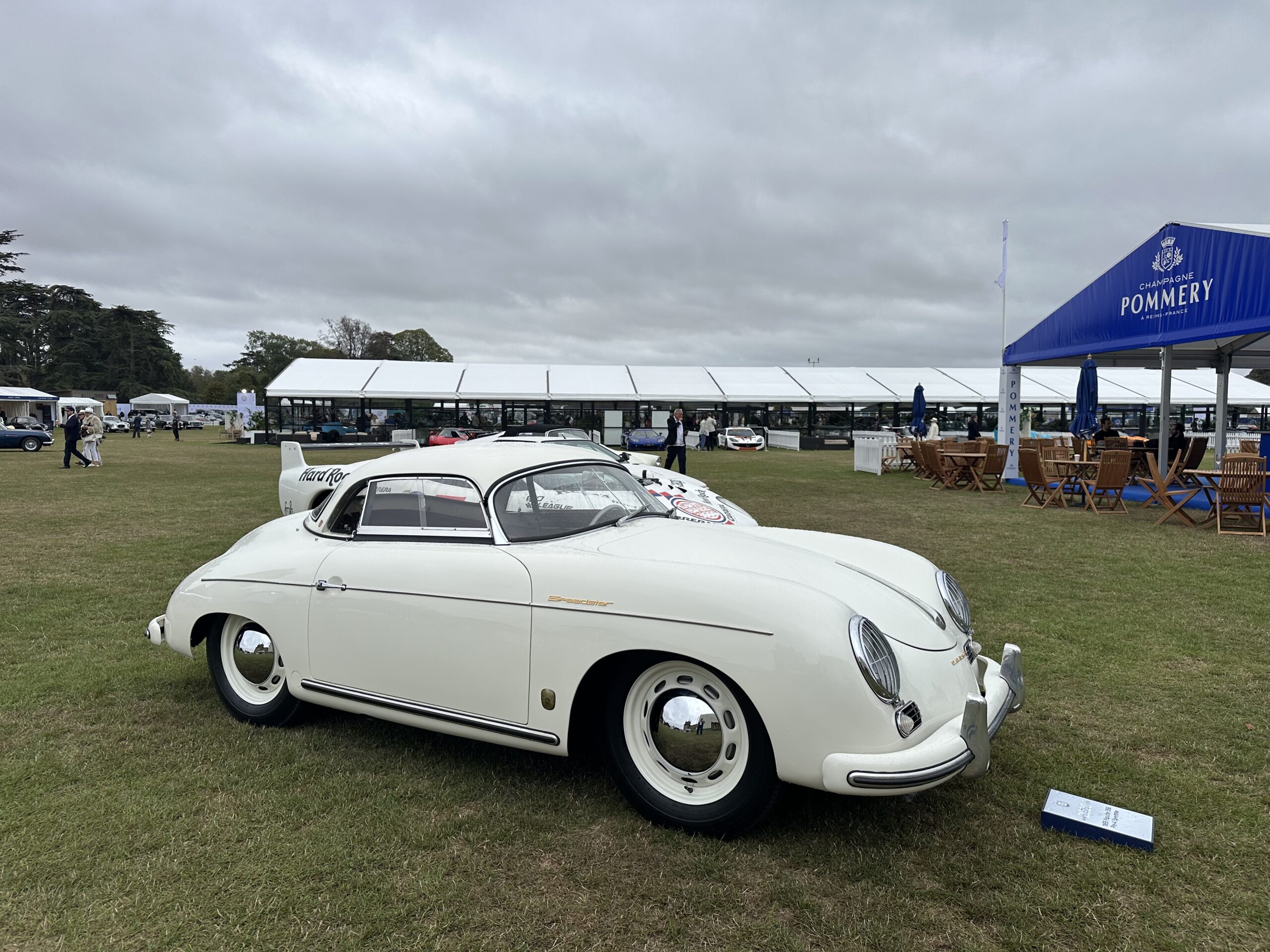 1955 Porsche 356 Pre-A Speedster, featured in the White Collection at Salon Prive 2026