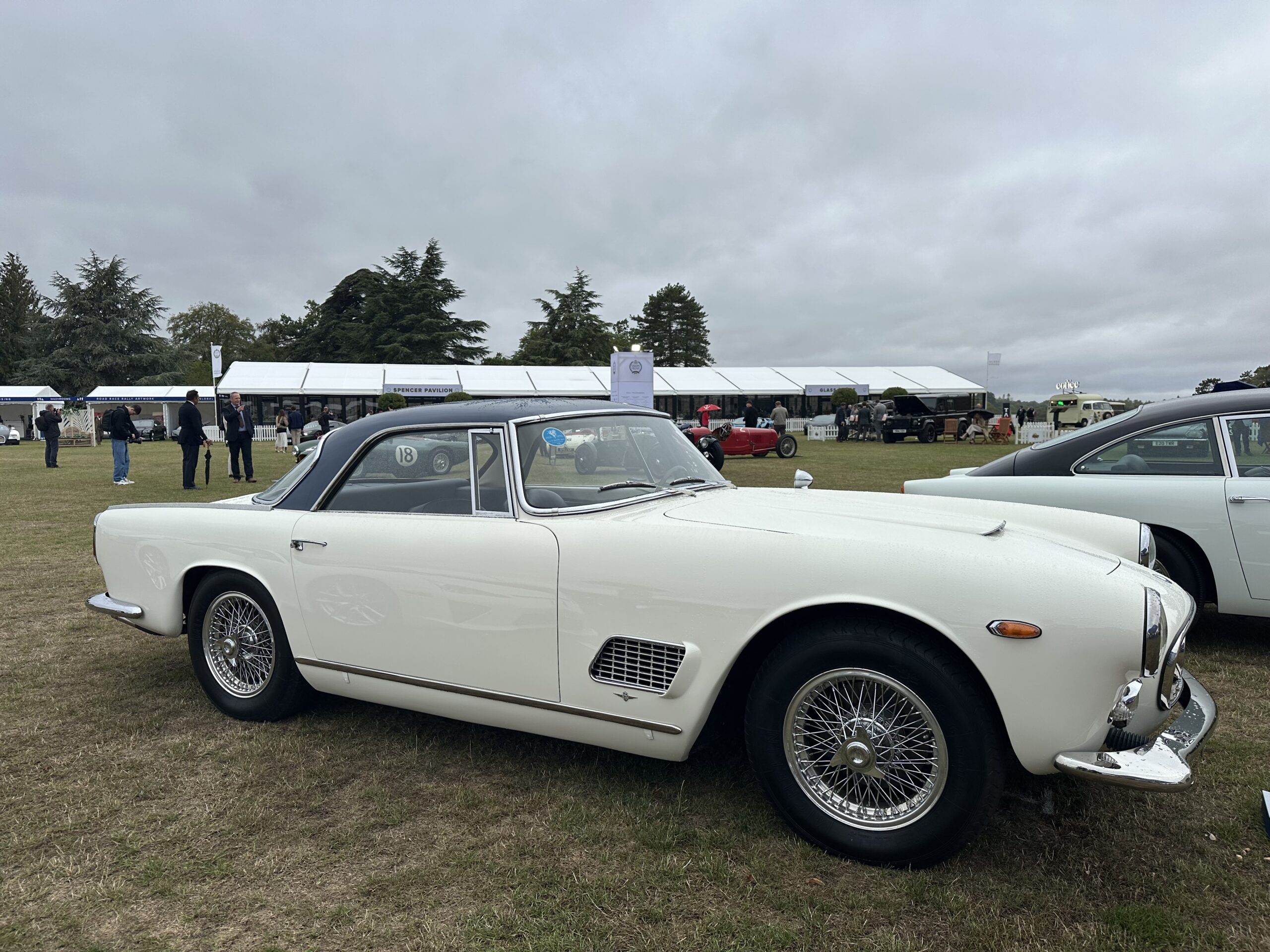 1961 Maserati 3500 GT, featured in the White Collection at Salon Prive 2026
