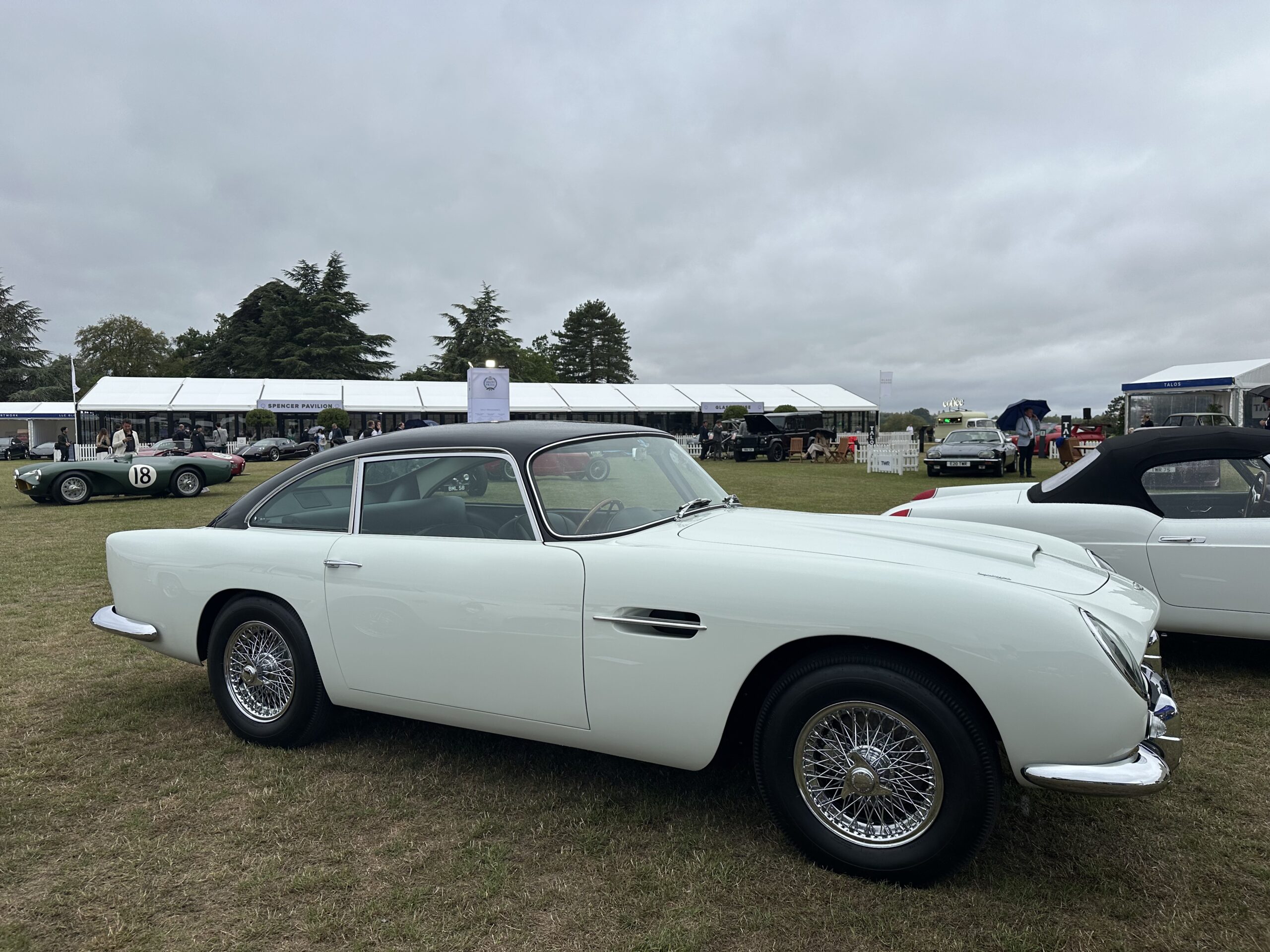 1963 Aston Martin DB4 Series V SS, featured in the White Collection at Salon Prive 2026