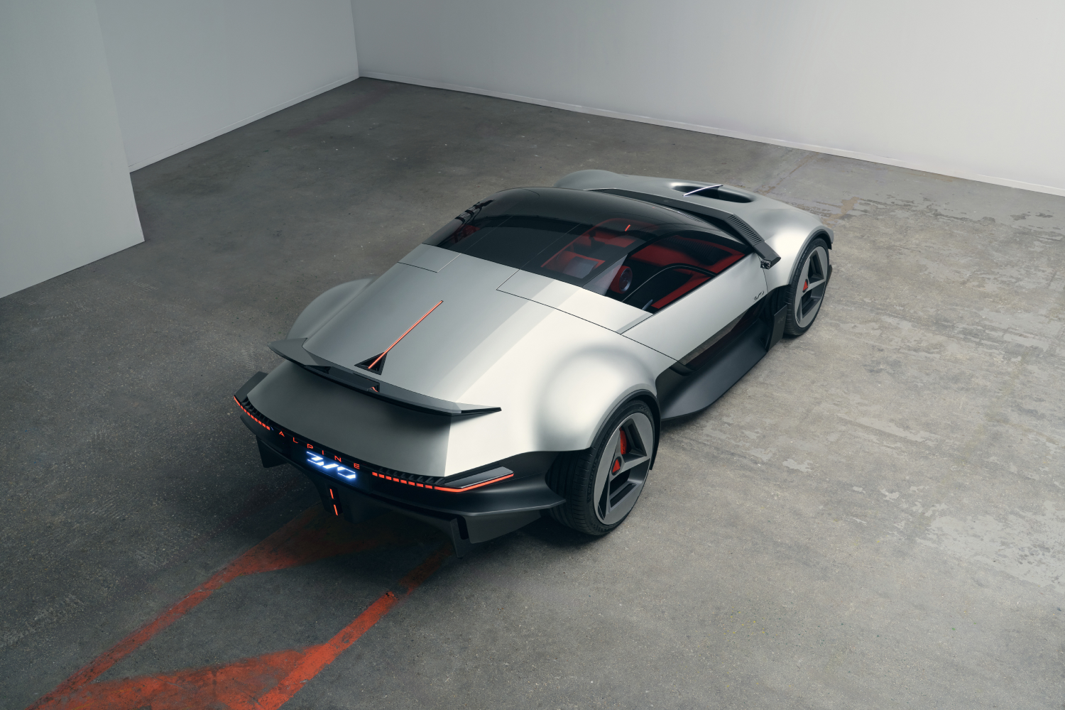 Alpine A310 VISION - rear top view